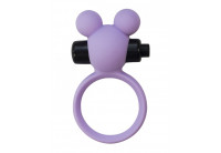 Сиреневое эрекционное виброколечко Emotions Minnie