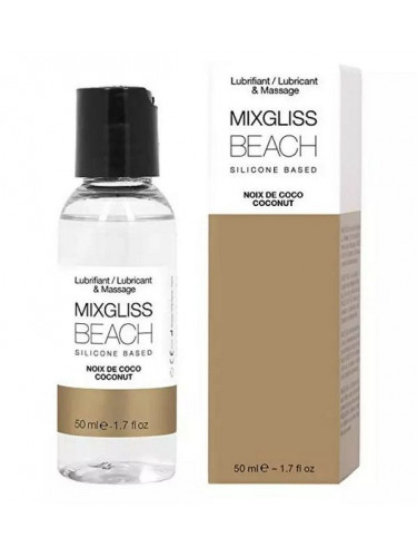 Смазка на силиконовой основе Mixgliss Beach - 50 мл.