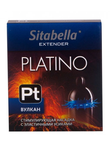 Стимулирующая насадка с усиками Platino Вулкан