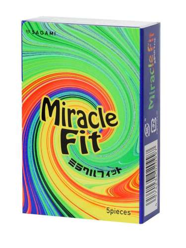 Презервативы Sagami Miracle Fit - 5 шт.