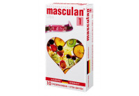 Презервативы Masculan Tutti-Frutti с фруктовым ароматом - 10 шт.