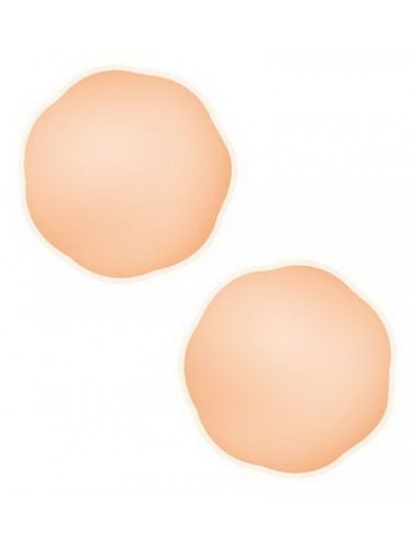 Телесные силиконовые наклейки на соски NIPPLE COVERS SILICONE