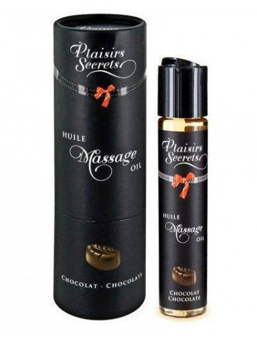 Массажное масло с ароматом шоколада Huile de Massage Gourmande Chocolat - 59 мл.