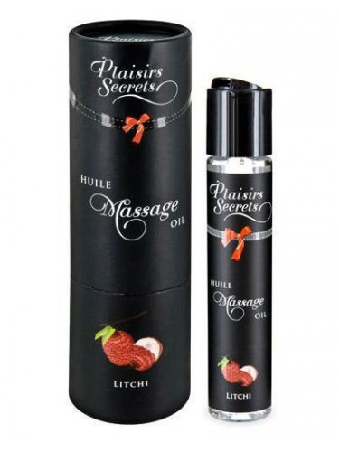 Массажное масло с ароматом личи Huile de Massage Gourmande Litchi - 59 мл.