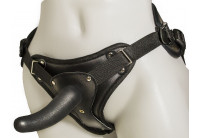 Женский страпон с вагинальной пробкой Woman Strap - 12 см.