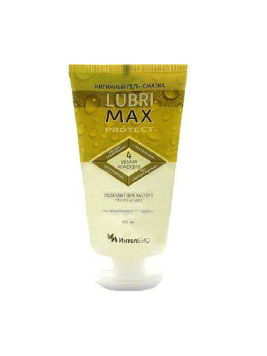 Интимный гель-смазка Lubrimax Protect - 150 мл.