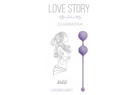 Сиреневые вагинальные шарики Cleopatra Lavender Sunset
