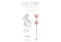 Розовые вагинальные шарики Cleopatra Tea Rose