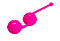 Ярко-розовые вагинальные шарики Kegel Tighten Up III