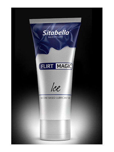 Силиконовая гель-смазка FLIRT MAGIC Ice с лёгким пролонгирующим эффектом - 75 мл.