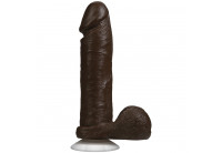 Коричневый фаллоимитатор The Realistic Cock 8” with Removable Vac-U-Lock Suction Cup - 20,57 см.
