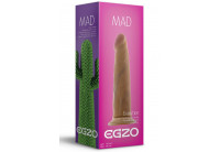 Телесный фаллоимитатор без мошонки Mad Cactus - 18,5 см.