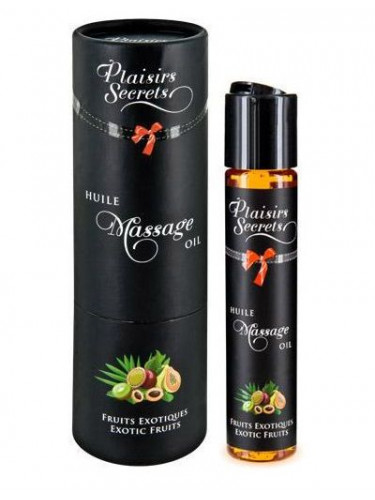 Массажное масло с ароматом экзотических фруктов Huile de Massage Gourmande Fruits Exotiques - 59 мл.