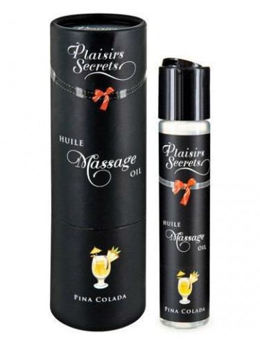 Массажное масло с ароматом пина колады Huile de Massage Gourmande Pina Colada - 59 мл.