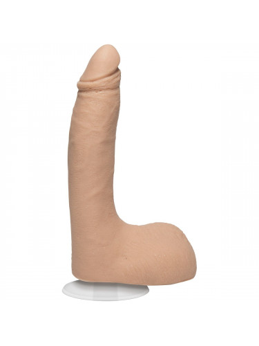 Фаллоимитатор с мошонкой Randy 8.5 ULTRASKYN Cock - 21,6 см.