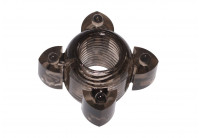 Чёрное эрекционное кольцо Rings Screw