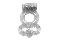 Прозрачное эрекционное кольцо Rings Treadle с подхватом