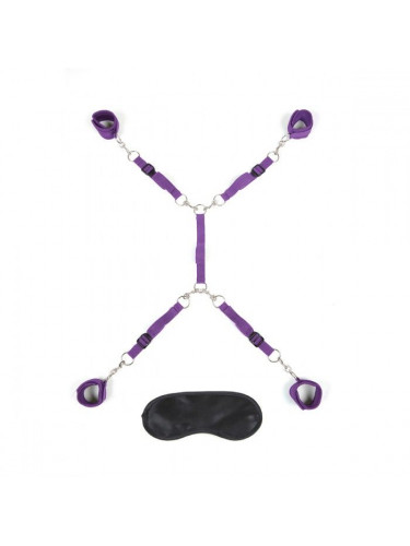 Фиолетовый набор фиксаций на кровати Classic Bed Spreader