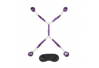 Фиолетовый набор фиксаций на кровати Classic Bed Spreader