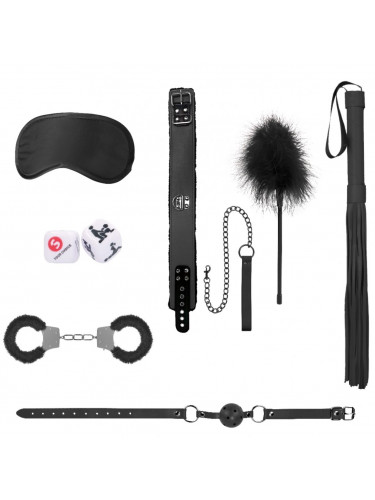 Черный игровой набор Introductory Bondage Kit №6
