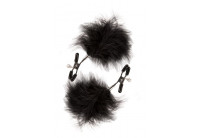 Зажимы для сосков с пухом FEATHERED NIPPLE CLAMPS
