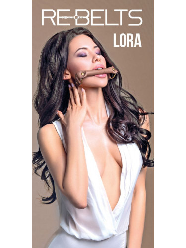 Кляп-трензель Lora с металлическими кольцами