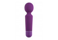 Фиолетовый wand-вибратор - 15,2 см.
