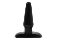 Черная анальная пробка Small Plug - 9 см.