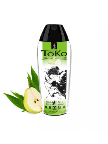 Интимный гель TOKO Pear Exotic Green Tea с ароматом груши и зеленого чая - 165 мл.