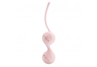 Нежно-розовые вагинальные шарики на сцепке Kegel Tighten Up I