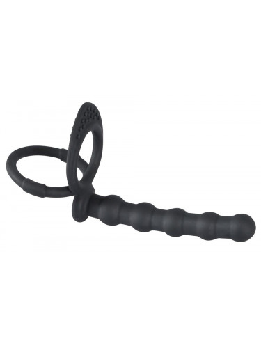 Насадка на пенис для двойного проникновения Cock ball ring