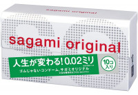Ультратонкие презервативы Sagami Original 0.02 - 10 шт.