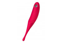 Красный вакуум-волновой стимулятор клитора Satisfyer Twirling Pro