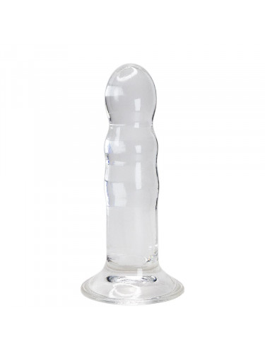 Прозрачный фаллоимитатор на присоске Gallant Jelly Dildo - 16 см.