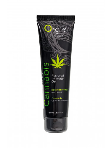Интимный гель на водной основе ORGIE Lube Tube Cannabis - 100 мл.