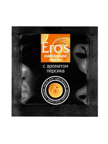 Саше массажного масла Eros exotic с ароматом персика - 4 гр.