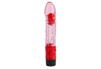 Розовый реалистичный вибратор 9 Inch Realistic Vibe - 23 см.