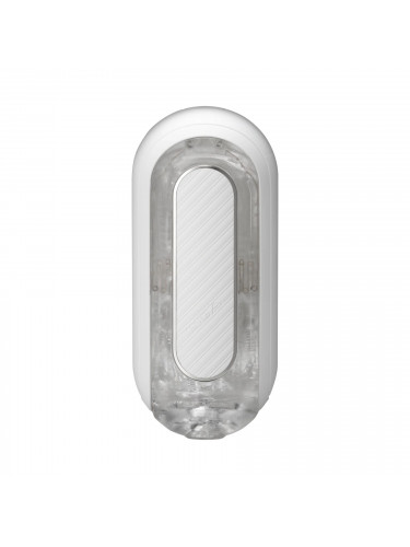 Белый мастурбатор Tenga Flip Zero Gravity с вибрацией