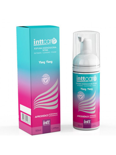 Очищающая пенка для интимной гигиены Intt Care Ylang Ylang - 50 мл.