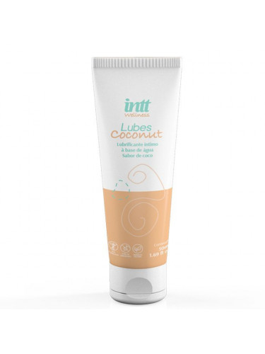 Лубрикант на водной основе Lubes Coconut с ароматом кокоса - 50 гр.