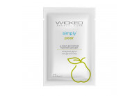 Саше лубриканта на водной основе Simply Aqua Pear с ароматом груши - 3 мл.
