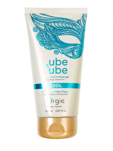 Интимный гель на водной основе Lube Tube Cool с охлаждающим эффектом - 150 мл.