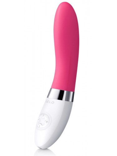Розовый перезаряжаемый вибратор Liv 2 Cerise - 17,4 см.