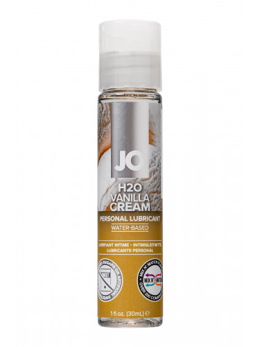Ароматизированный лубрикант на водной основе JO Flavored Vanilla H2O - 30 мл.
