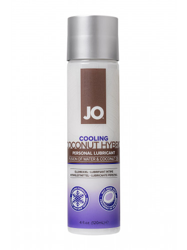 Водно-масляный лубрикант с охлаждающим эффектом JO Silicon free Hybrid Lubricant COOLING - 120 мл.