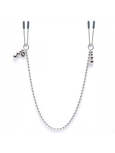 Зажимы для сосков на нитке бусин At My Mercy Chained Nipple Clamps