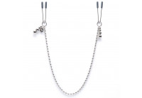 Зажимы для сосков на нитке бусин At My Mercy Chained Nipple Clamps
