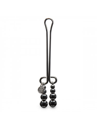 Зажим для клитора с бусинами Just Sensation Beaded Clitoral Clamp