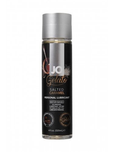 Лубрикант с ароматом солёной карамели JO GELATO SALTED CARAMEL - 120 мл.