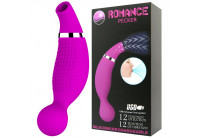 Двусторонний стимулятор Romance Pecker - с вибрацией и функцией всасывания